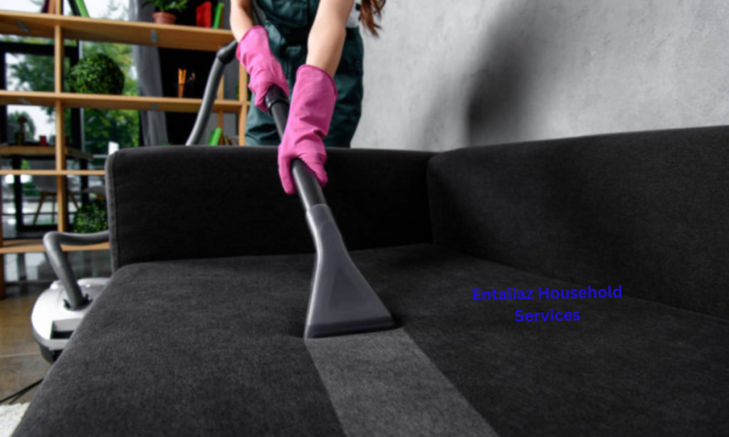 Vacuum furniture's in the living room