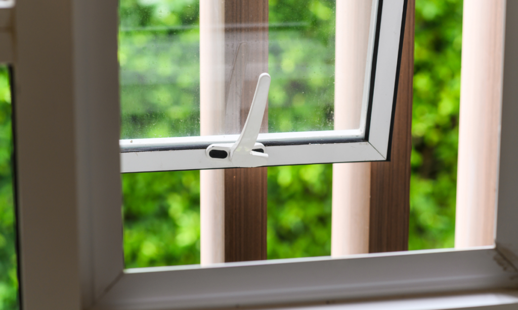 Open window to promote ventilation