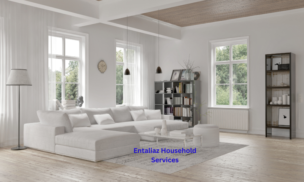 A maintained living room.