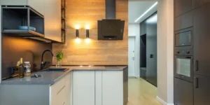 An organized Kitchen