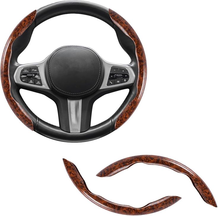 Fiber Steering Wheel Cover