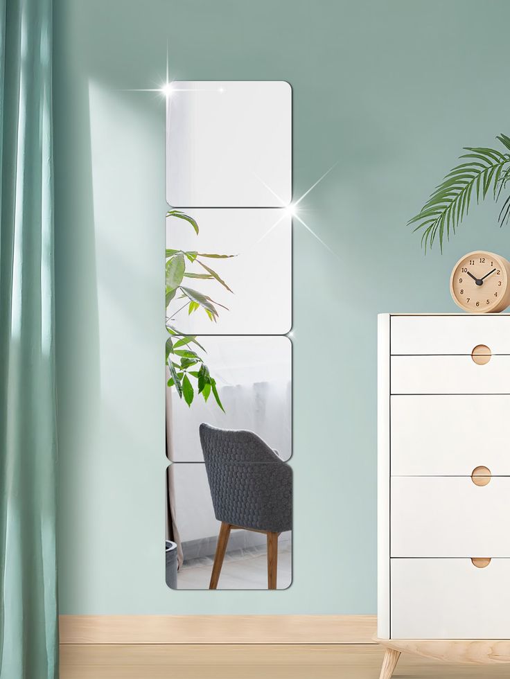 Self-adhesive Acrylic Mirror Sheets