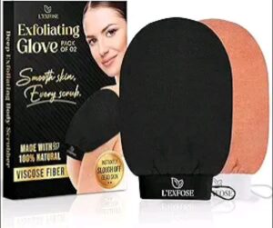 exfoliating gloves