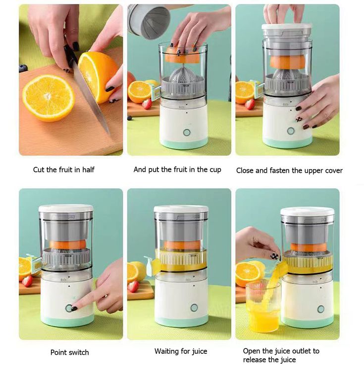 Electric Portable Citrus Juicer