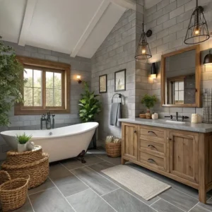 Farmhouse bathroom