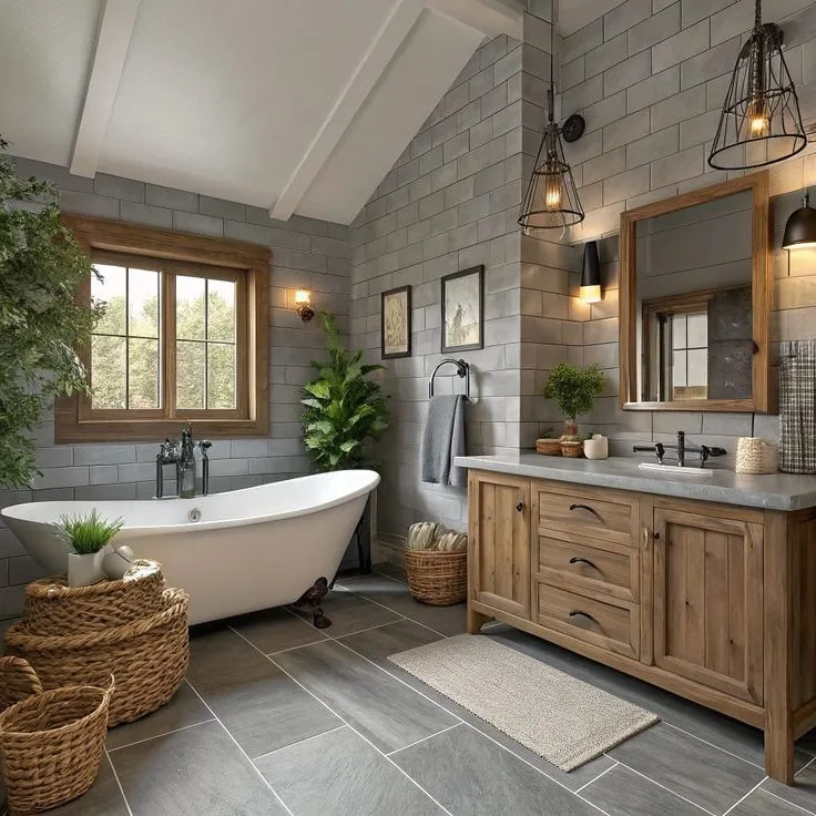 Farmhouse bathroom