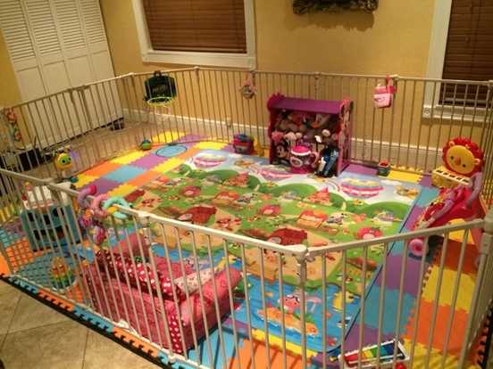 Clean play area