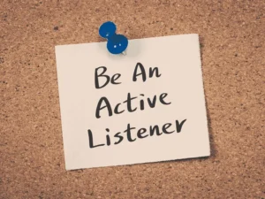 Active listening in parenting