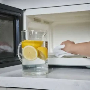 cleaning of microwave