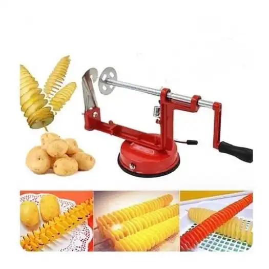 Twisted fruit peeler