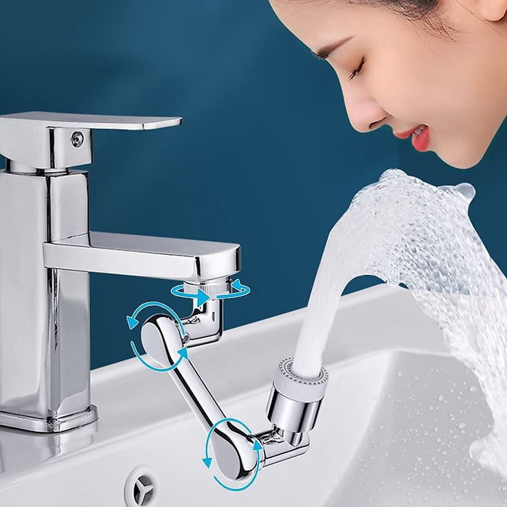 1080 rotating faucet