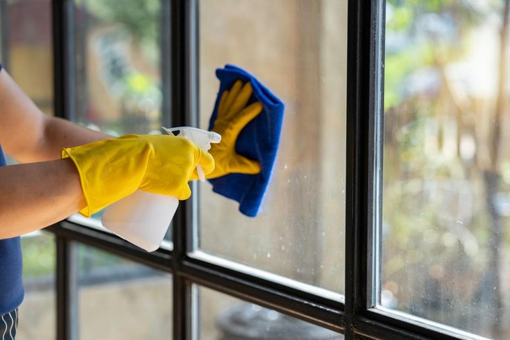 DIY glass cleaner for mirrors and windows