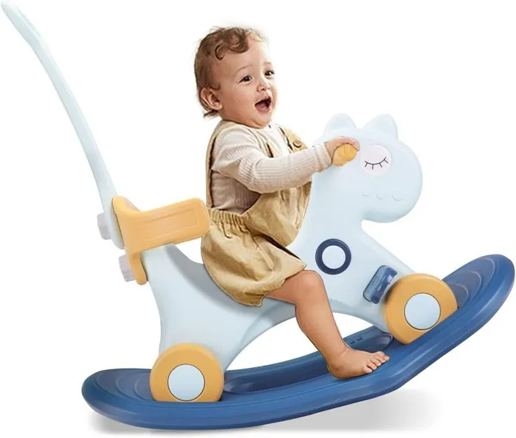 5-in-1 kids rocking horse