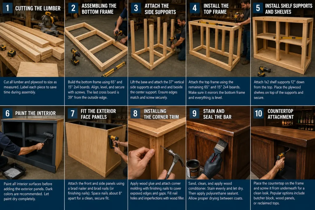 diy home bar