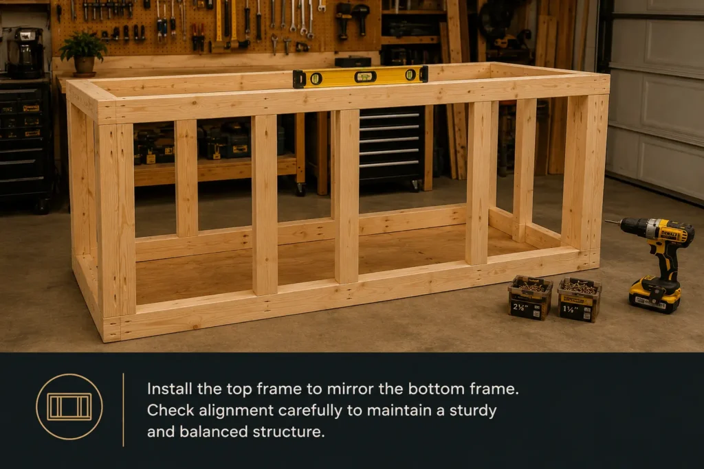 Install the top frame home bar | Entaliaz Household Services