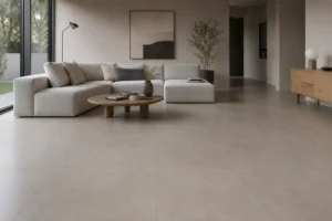 Matte porcelain floor