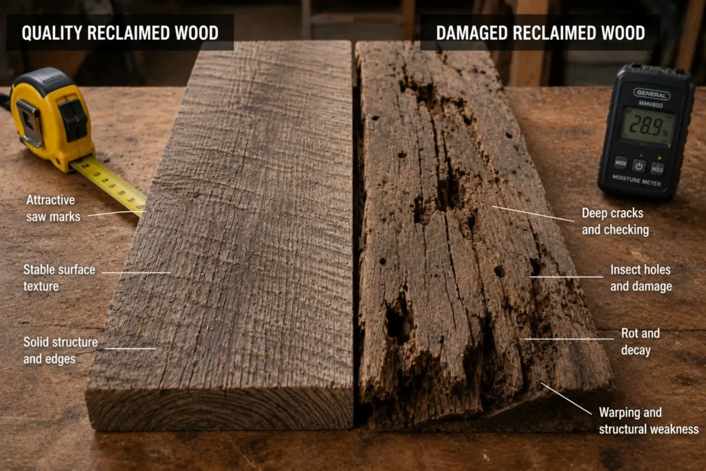reclaimed wood 