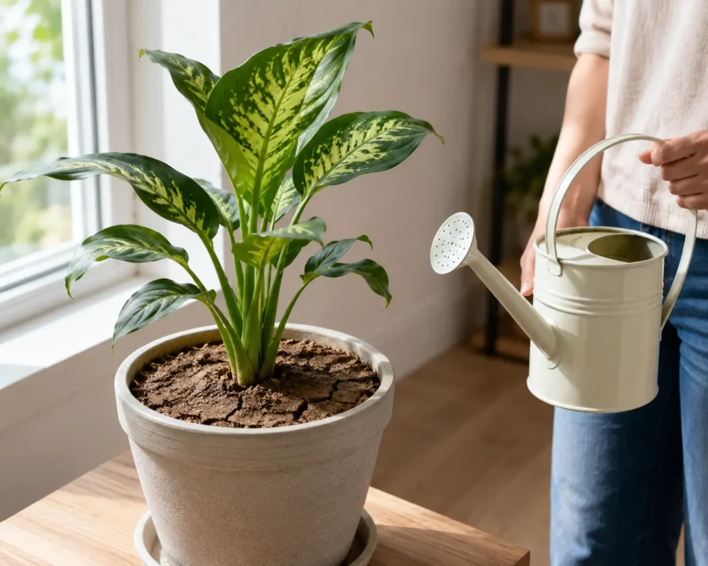 how to repot plants