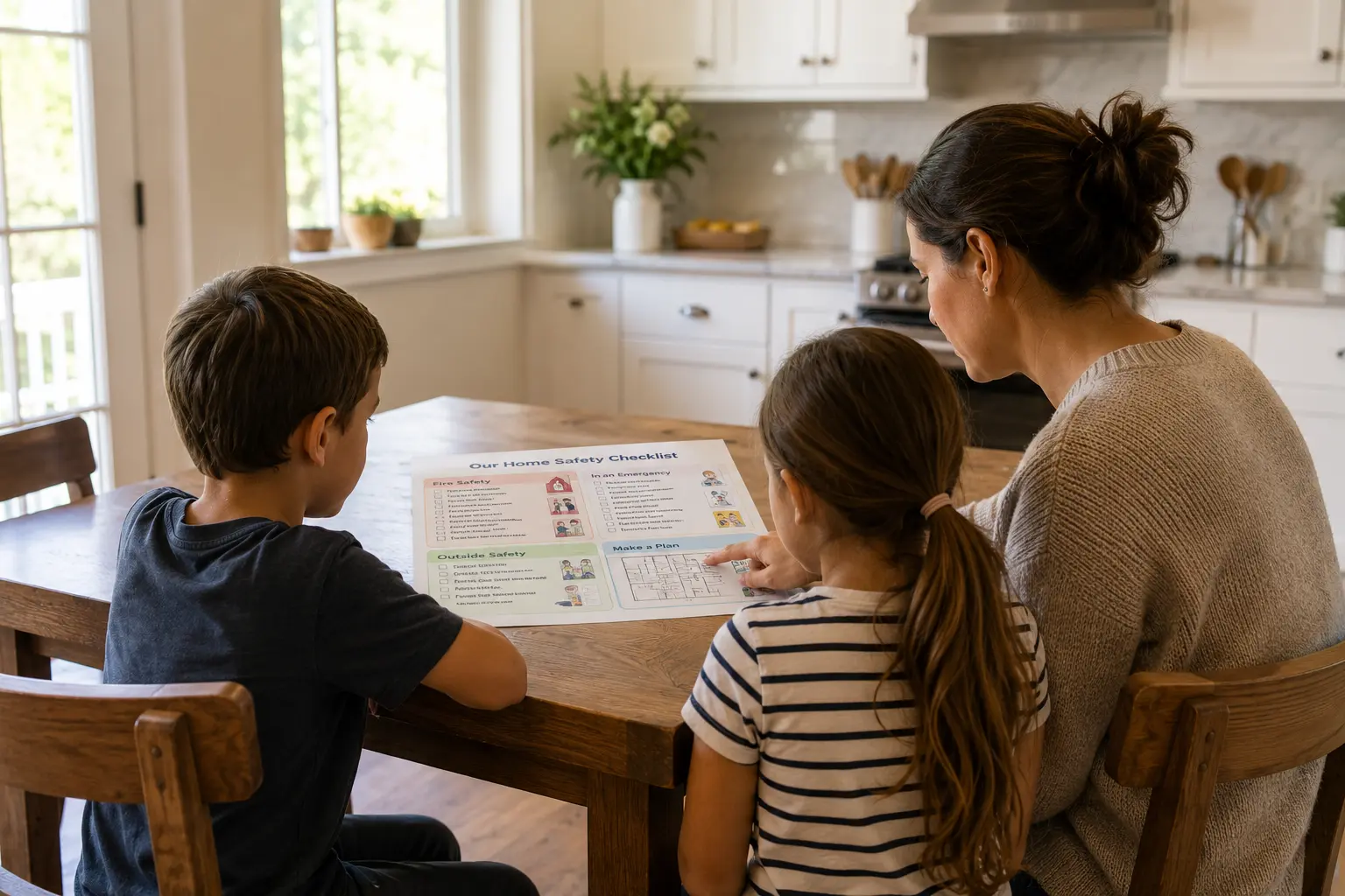 TEACHING CHILDREN ABOUT EMERGENCY SAFETY. 