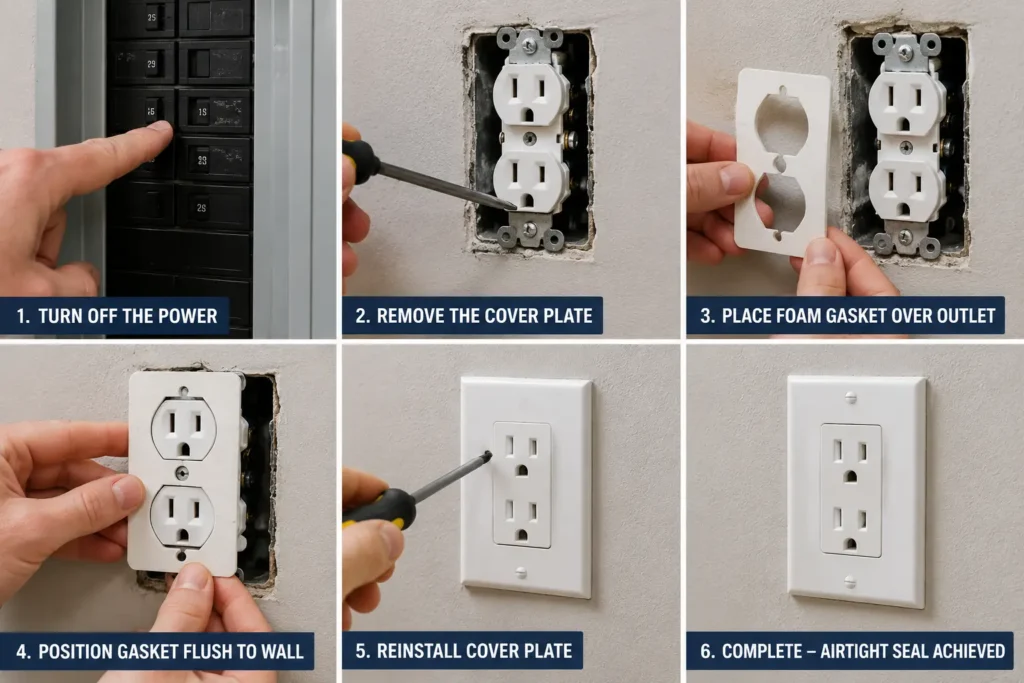 How to fix air leaks
