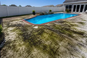 pool deck
