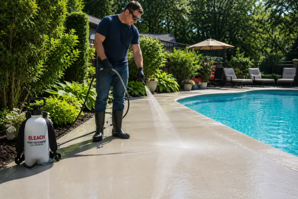 pool deck