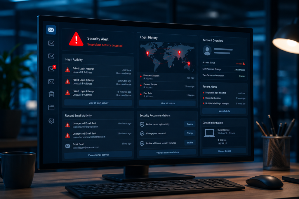 email account hacked