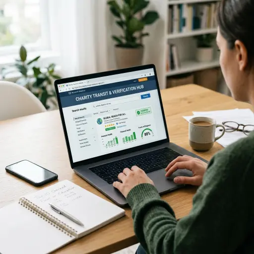 charity website