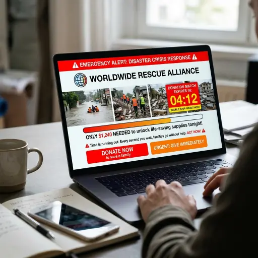 charity website